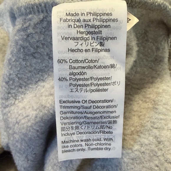 J. Crew Women's Medium Gray Pullover Sweatshirt with real neck buttons - Picture 8 of 11